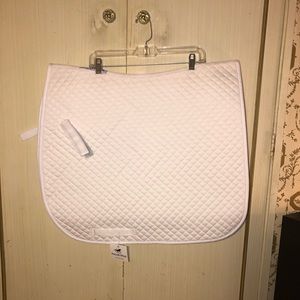 NEW WITH TAGS SmartPak Dressage Saddle Pad -White